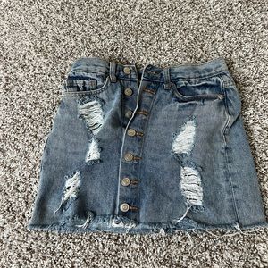 Jean skirt